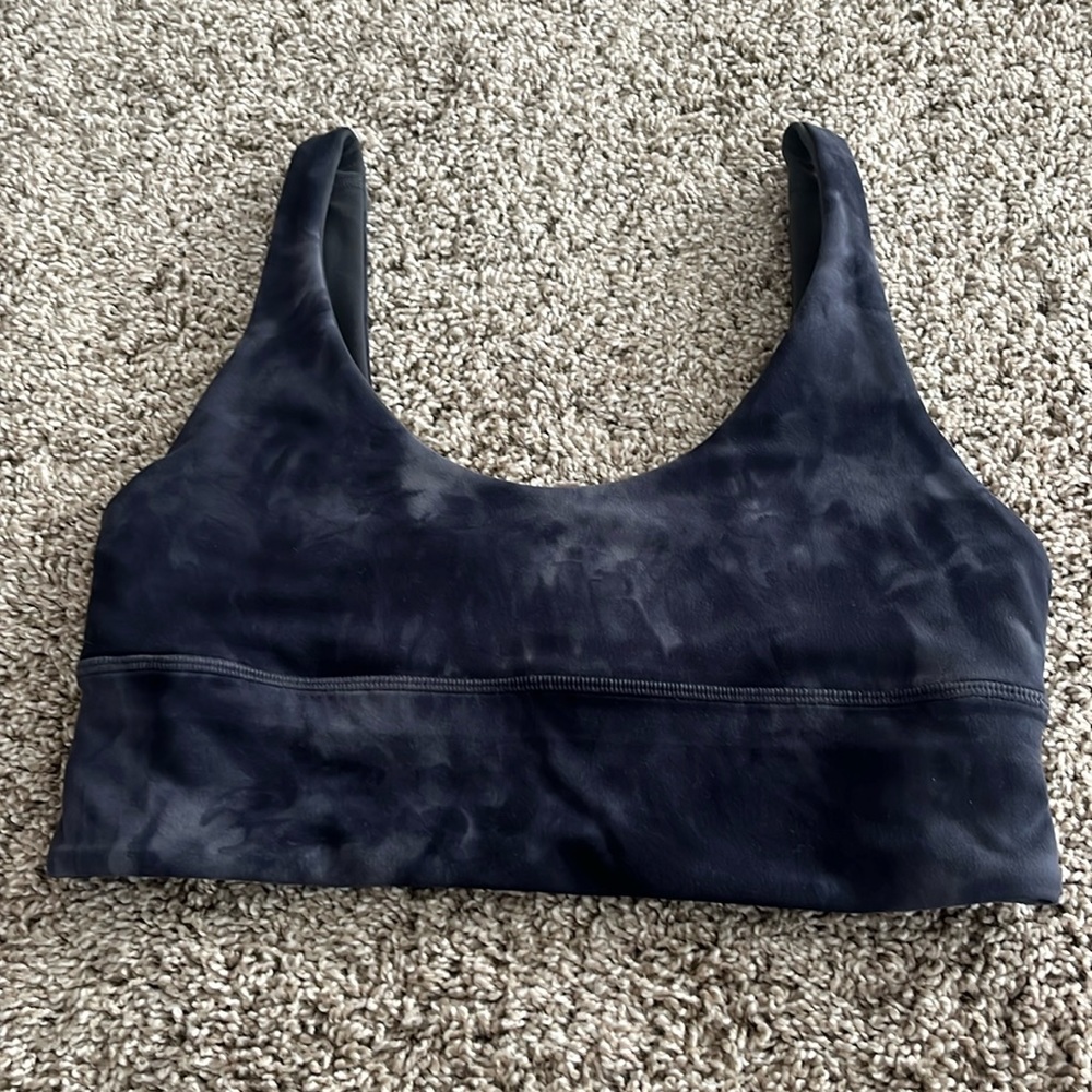 Lululemon tie dye sports bra